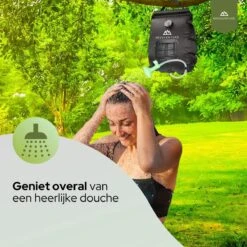 Needventure Solar Douche - Camping Douchezak - Buiten Douche - Tuindouche - Inclusief Thermometer - Waterzak Met Douchekop - 20L - Zwart 20 Needventure Solar Douche - Camping Douchezak - Buiten Douche - Tuindouche - Inclusief Thermometer - Waterzak Met Douchekop - 20L - Zwart -Buiten Kamperen 1200x1200 1971