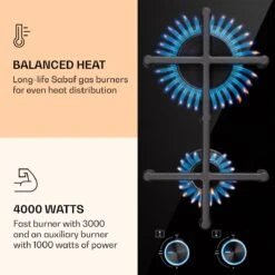 Illuminosa Domino Gaskookplaat 2-pits Sabaf Branders Glaskeramiek -Buiten Kamperen 1200x1200 1987