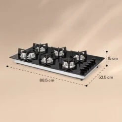 Trifecta 6 Gaskookplaat 6-pits Grote, Normale En Extra Glaskeramische Branders 15 Trifecta 6 Gaskookplaat 6-pits Grote, Normale En Extra Glaskeramische Branders -Buiten Kamperen 1200x1200 1997