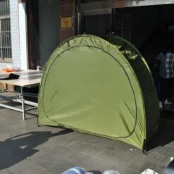 Merkloos Fietstent,Beschermhoes Fietsenschuur, Tent Voor Camping In De Open Lucht-groen 200*80*165CM -Buiten Kamperen 1200x1200 20