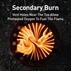 Solo Stove Lite Draagbare Kooktoestel. Geen Vloeibare Brandstof Nodig. Krachtige Efficiënte Houtverbranding En Weinig Rook. Voor 1-2 Personen, 304 Roestvrijstaal, Compact ⌀ 10,8 Cm, Hoogte 14,5 Cm, 255g. -Buiten Kamperen 1200x1200 2093