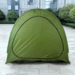 Merkloos Fietstent,Beschermhoes Fietsenschuur, Tent Voor Camping In De Open Lucht-groen 200*80*165CM -Buiten Kamperen 1200x1200 21