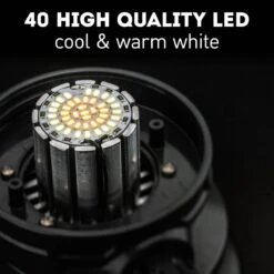 Favour L0944 Retro LED Lantaarn Hoog Vermogen 1300 Lumen, Vintage Design, Tuinlantaarn, Camping Lamp, Stormlantaarn Kleurtemperatuur Instelbaar Warm Wit Tot Koel Wit, Traploos Dimbaar Incl. Kaarslichtstand -Buiten Kamperen 1200x1200 2155