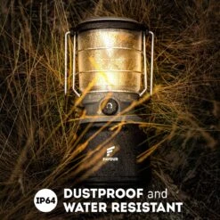 Favour L0944 Retro LED Lantaarn Hoog Vermogen 1300 Lumen, Vintage Design, Tuinlantaarn, Camping Lamp, Stormlantaarn Kleurtemperatuur Instelbaar Warm Wit Tot Koel Wit, Traploos Dimbaar Incl. Kaarslichtstand -Buiten Kamperen 1200x1200 2156