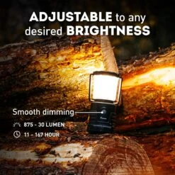 Favour L1061 Camping Lamp LED, 875 Lumen, IP64, Waterdicht, Draagbare Kampeerlamp, Tentlamp, Schokbestendig, 4 Verschillende Lichtmodi Incl Kaarslicht-modus, Afneembaar Deksel, Handig & Compact Formaat -Buiten Kamperen 1200x1200 2226