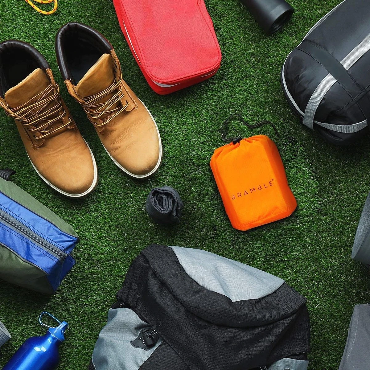 Bramble Noodslaapzak 213 X 91 Cm Polyetheen Oranje 5 Stuks 5 Bramble Noodslaapzak 213 X 91 Cm Polyetheen Oranje 5 Stuks - Afbeelding 3