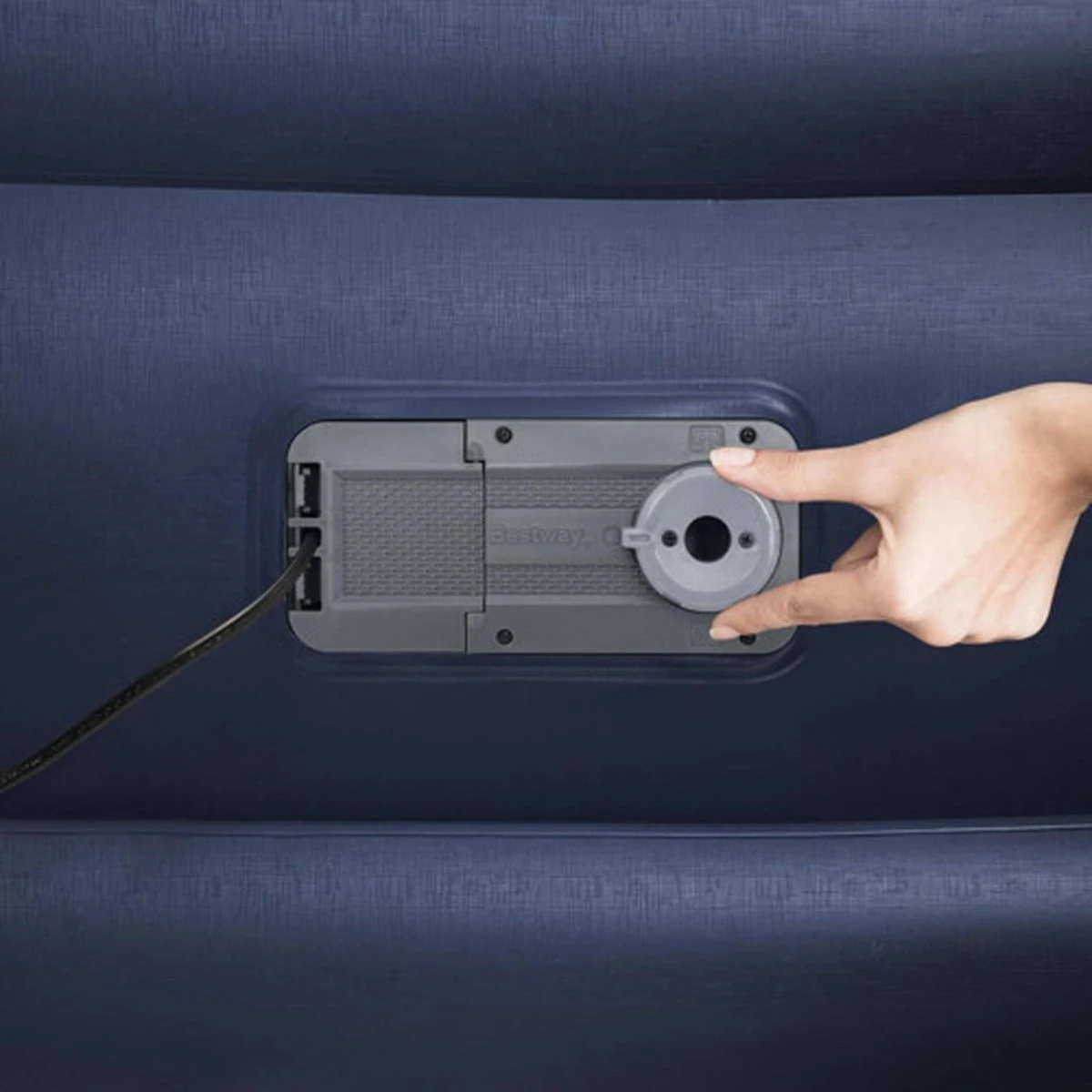 Bestway Luchtbed Tritech 1-persoons 191x97x46 Cm Blauw En Grijs 10 Bestway Luchtbed Tritech 1-persoons 191x97x46 Cm Blauw En Grijs - Afbeelding 8