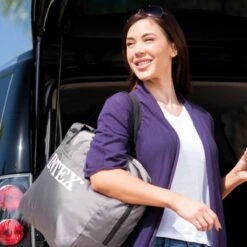 Intex Premaire II Elevated Queen Luchtbed - 2-persoons - 203x152x46 Cm -Buiten Kamperen 1200x1200 500