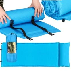 Springos Slaapmat | Zelfopblazend | 186 Cm | Inclusief Hoes & Hoofdkussen | Lichtblauw 28 Springos Slaapmat | Zelfopblazend | 186 Cm | Inclusief Hoes & Hoofdkussen | Lichtblauw -Buiten Kamperen 1200x1200 510