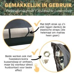 Earthle Volledige Earthing Tweepersoons Aardingsset - 2x Slaapmat + 2x Kussensloop - Aardingsmat - Aarden - Earthing Mat - Aarding - Grounding Mat - Kussensloop - Aardingskussensloop - Combo Deal 16 Earthle Volledige Earthing Tweepersoons Aardingsset - 2x Slaapmat + 2x Kussensloop - Aardingsmat - Aarden - Earthing Mat - Aarding - Grounding Mat - Kussensloop - Aardingskussensloop - Combo Deal -Buiten Kamperen 1200x1200 590