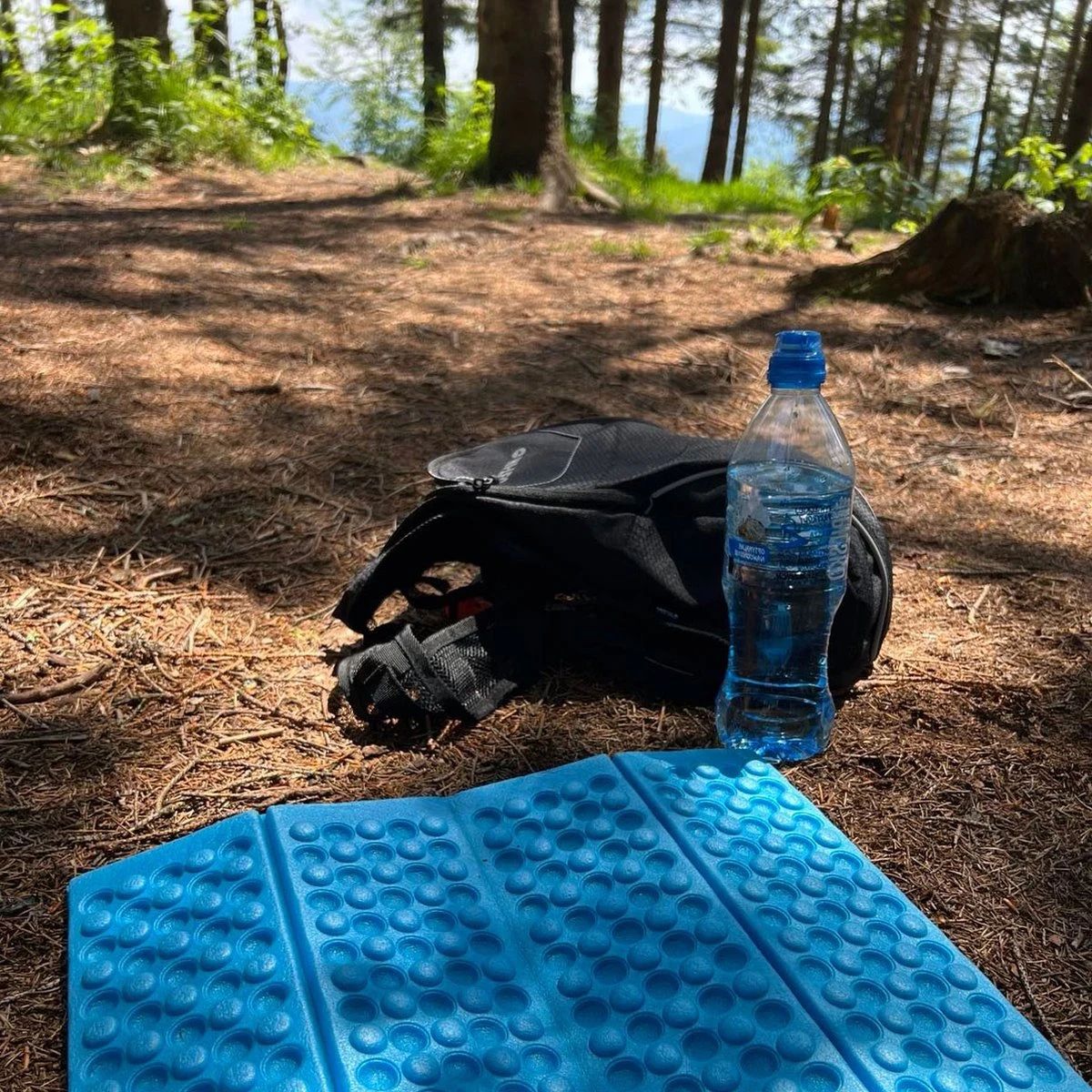 Springos Zitmat | Opvouwbaar Zitmatje | Zitkussen | 28 X 40 X 1 Cm | Blauw 8 Springos Zitmat | Opvouwbaar Zitmatje | Zitkussen | 28 X 40 X 1 Cm | Blauw - Afbeelding 6