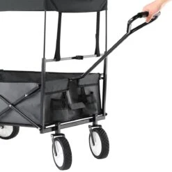 Monzana Bolderkar Opvouwbaar - 100 Liter - Met Afneembaar Dak Grijs 20 Monzana Bolderkar Opvouwbaar - 100 Liter - Met Afneembaar Dak Grijs -Buiten Kamperen 1200x1200 831