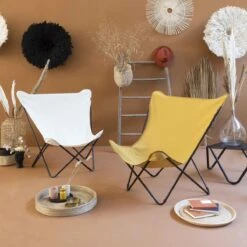 LAFUMA Pop Up XL - Vlinderstoel - Inklapbaar - Curry -Buiten Kamperen 1200x1200 843