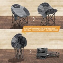 Skandika Moonchair Sirkka – Campingstoelen – Klapstoel – Vouwstoel – Kampeerstoel - Grote, Comfortabele, Campingstoel Opvouwbaar, Gepolsterd, Koelvak, Drinkhouder, Draaggreep En Draagtas, Antislipvoetjes - Max. 150 Kg – Zwart/grijs 13 Skandika Moonchair Sirkka – Campingstoelen – Klapstoel – Vouwstoel – Kampeerstoel - Grote, Comfortabele, Campingstoel Opvouwbaar, Gepolsterd, Koelvak, Drinkhouder, Draaggreep En Draagtas, Antislipvoetjes - Max. 150 Kg – Zwart/grijs -Buiten Kamperen 1200x1200 890