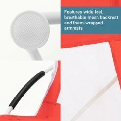 JEMIDI Lichtgewicht Inklapbare Draagbare Strandstoel - Opvouwbare Campingstoel Met Draagtas - Ademend En Comfortabel -Buiten Kamperen 1200x1200 933