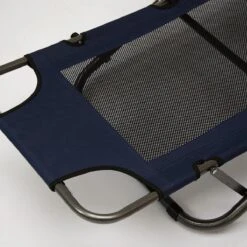 Ligstoel 180x60cm - Opvouwbaar Campingstoel Ligbed Strandstoel Tuinstoel Vouwligstoel Blauw -Buiten Kamperen 1200x1200 993