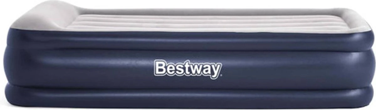 Bestway Luchtbed Tritech 1-persoons 191x97x46 Cm Blauw En Grijs 11 Bestway Luchtbed Tritech 1-persoons 191x97x46 Cm Blauw En Grijs - Afbeelding 9