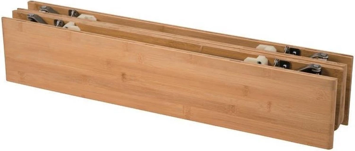 Bo-Camp Urban Outdoor Campingtafel - Opvouwbaar - Morris - Bamboe 14 Bo-Camp Urban Outdoor Campingtafel - Opvouwbaar - Morris - Bamboe - Afbeelding 12
