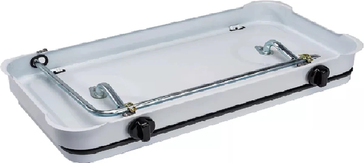 SMH LINE® Gas Kooktoestel 2 Pits XL - Camping Kooktoestel - Gaskomfoor - Incl. Gasslang Set 4 SMH LINE® Gas Kooktoestel 2 Pits XL - Camping Kooktoestel - Gaskomfoor - Incl. Gasslang Set - Afbeelding 2