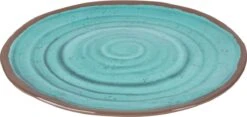 Bo-Camp Ontbijtbord - Halo - 100% Melamine - 4 Stuks - Aqua -Buiten Kamperen 1200x569 1