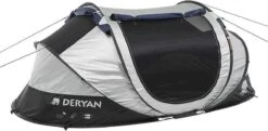Deryan Cocoon Pop Up Tent - Slaapzak - Luchtbed - Luchtpomp - 4 Persoons - Zilver 29 Deryan Cocoon Pop Up Tent - Slaapzak - Luchtbed - Luchtpomp - 4 Persoons - Zilver -Buiten Kamperen 1200x588