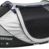 Deryan Cocoon Pop Up Tent - Luchtbed - Luchtpomp - 4 Persoons - Zilver -Buiten Kamperen 1200x588 3