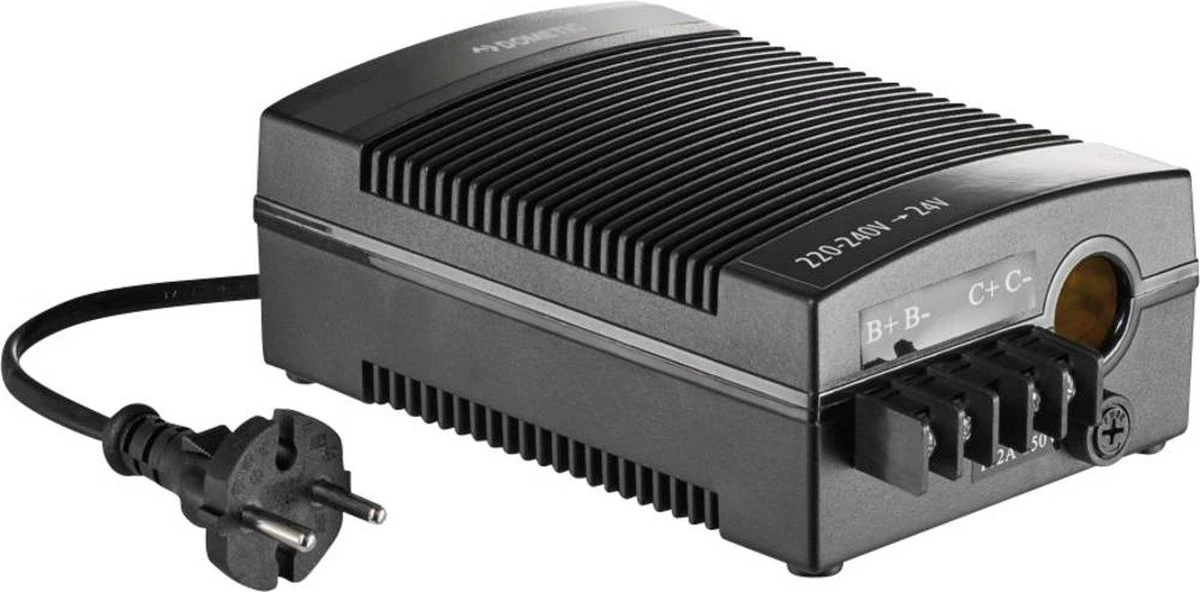Dometic EPS100 Omvormer, Voor Het Aansluiten Van 24 Volt Apparatuur Op 230 Volt Netspanning 6 Dometic EPS100 Omvormer, Voor Het Aansluiten Van 24 Volt Apparatuur Op 230 Volt Netspanning - Afbeelding 4