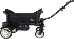 Deryan Luxe Sandy Bolderkar - Duo Buggy - Tandem Buggy - Opvouwbaar - Inklapbare Bolderwagen - Duo Kinderwagen - Zwart -Buiten Kamperen 1200x637 8