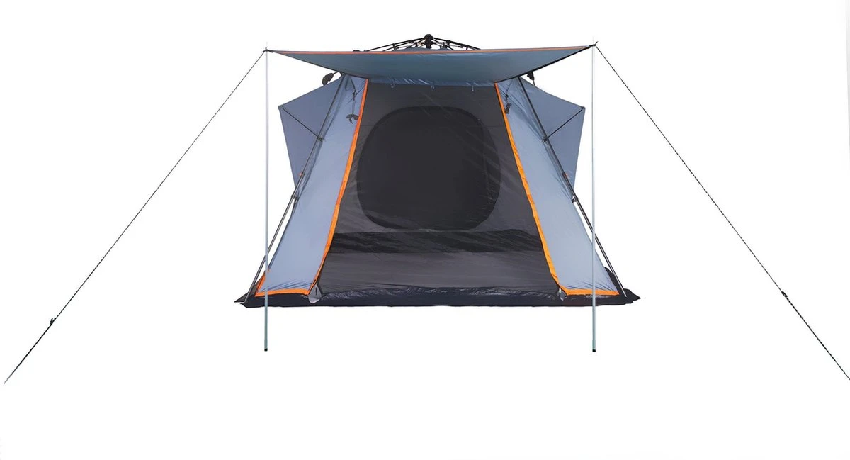 Where Tomorrow Gezinstent Met Zonnendak 300X395X200 Cm- Grijs - 5 Persoons 3 Where Tomorrow Gezinstent Met Zonnendak 300X395X200 Cm- Grijs - 5 Persoons