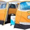 Merkloos Volkswagen Bus Tent - Oranje - 4 Persoons -Buiten Kamperen 1200x651
