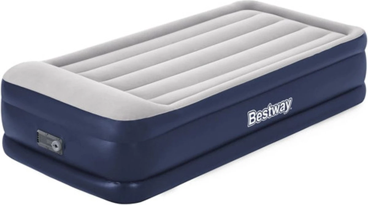 Bestway Luchtbed Tritech 1-persoons 191x97x46 Cm Blauw En Grijs 3 Bestway Luchtbed Tritech 1-persoons 191x97x46 Cm Blauw En Grijs