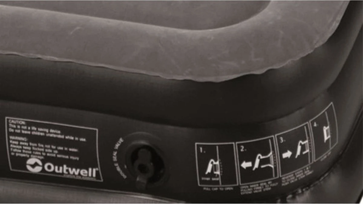 Outwell Flock Excellent Single Luchtbed - 1-Persoons - Grey/black 7 Outwell Flock Excellent Single Luchtbed - 1-Persoons - Grey/black - Afbeelding 5