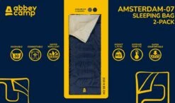 Abbey Camp Slaapzak Amsterdam - 2-pack - Dekenmodel - 210 X 85 Cm - Grijs 15 Abbey Camp Slaapzak Amsterdam - 2-pack - Dekenmodel - 210 X 85 Cm - Grijs -Buiten Kamperen 1200x711 1