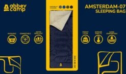 Abbey Camp Slaapzak Amsterdam-07 - Dekenmodel - 210 X 85 Cm - Groen -Buiten Kamperen 1200x711 3