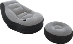 Intex Lounge Stoel - Ultra Lounge - Opblaasbaar - Grijs/zwart 13 Intex Lounge Stoel - Ultra Lounge - Opblaasbaar - Grijs/zwart -Buiten Kamperen 1200x727 1