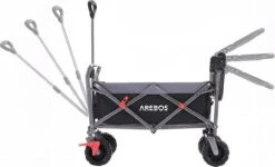 AREBOS Opvouwbare Steekwagen Met Telescopische Stang Draagvermogen 100 Kg -Buiten Kamperen 1200x728 3