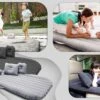 Opblaasbaar Matras Voor In De Auto, Opblaasbaar Bed, Opvouwbaar, Comfortabele Autostoel, Automatras Met Elektrische Luchtpomp En 3 Adapters, 2 Kussens En Draagtas, Voor Camping, Reizen (zwart) -Buiten Kamperen 1200x730 2