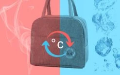 Koeltas - Lunchtas - Volwassenen En Kinderen - Compact & Handig: Zomer - Picknick -School - Lunch - Werk - Zwart Flamingo -Buiten Kamperen 1200x747 8