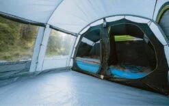 Coleman Vail 4L Tunneltent - Familie Tent - 4-Persoons - Grijs/Groen -Buiten Kamperen 1200x752 4