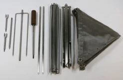 Firekorf + Grill + Spit : Opvouwbare Vuurkorf / Vuurschaal Met Rooster En Spit - Draagbare BBQ - Opbergtas - Kampeer Grill - Kookset -Buiten Kamperen 1200x775 4