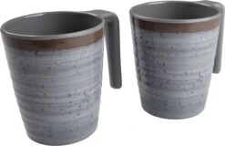 Bo-Camp - Mok - Halo - L - 4 Stuks - Grijs 6 Bo-Camp - Mok - Halo - L - 4 Stuks - Grijs -Buiten Kamperen 1200x775 5