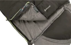 Outwell Slaapzak Contour Rits Links Zwart -Buiten Kamperen 1200x777