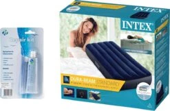 Intex Luchtbed - Classic Downy - Formaat: Cot - B76 X L191 X H25 Cm - 1 Pers. - Met Reparatieset -Buiten Kamperen 1200x785 2
