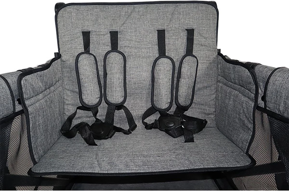 FUXTEC Bolderkar FX-CTXL900 - Premium Grijs - Nu Voor Maximaal 4 Kinderen 4 FUXTEC Bolderkar FX-CTXL900 - Premium Grijs - Nu Voor Maximaal 4 Kinderen - Afbeelding 2