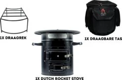 Dutch Rocket Stove - Rocket Stove - Kooktoestel Op Houtvuur - Met Draagtas - Dutch Oven -Buiten Kamperen 1200x793 6