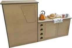 Camper Keuken MDF - Linkerkant EU - Inclusief Kledingstang + Wijnrek - Onbewerkt - Inbouw Kasten Inrichting Kampeerauto Caravan -Buiten Kamperen 1200x794 24