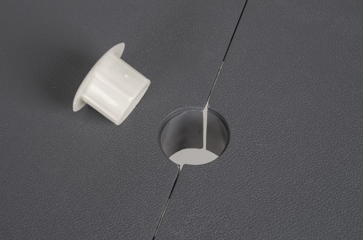 Bo-Camp Picknicktafel - Basic - Inklapbaar - Grijs 11 Bo-Camp Picknicktafel - Basic - Inklapbaar - Grijs - Afbeelding 9