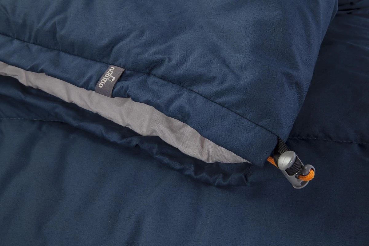 NOMAD® Brisbane XL Slaapzak | 220x90cm Blauw | Lichtgewicht & Kwalitatief | Dekenmodel Slaapzak | Incl Hoes 8 NOMAD® Brisbane XL Slaapzak | 220x90cm Blauw | Lichtgewicht & Kwalitatief | Dekenmodel Slaapzak | Incl Hoes - Afbeelding 6