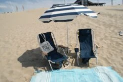 Buiten Kamperen 23 Strandstoel Verstelbaar Rugleuning 4 Standen Rugzak Inklapbaar Beach Chair Opvouwbaar