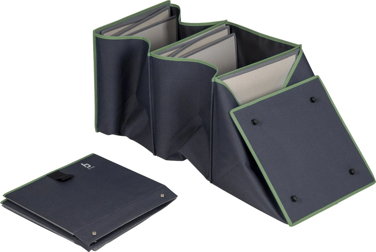 Bo-Camp - Vouwkast - Met 3 Opvouwbare Laden 4 Bo-Camp - Vouwkast - Met 3 Opvouwbare Laden - Afbeelding 2